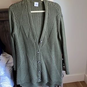 Cabi size S green sweater